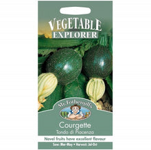 Mr Fothergills Courgette Tondo Di Piacenza Seeds