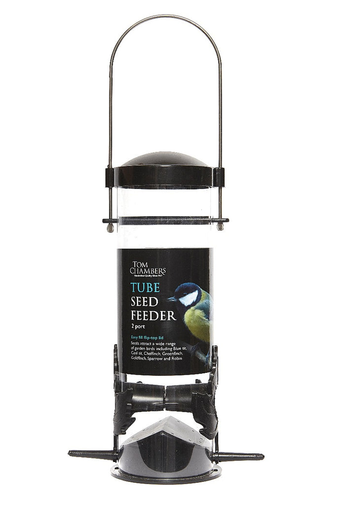 Tom Chambers Tube Seed Feeder (2 Port)