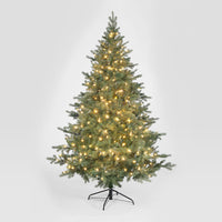 7ft 6in Northwest Pine Luxury Premium PE Pre-Lit Christmas Tree