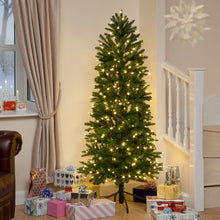 7ft Aspen Slim Pine Luxury Premium "QuickLight" PE Christmas Tree