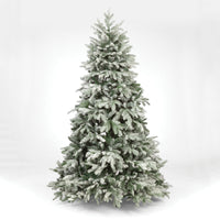6ft Cascade Premium Flocked Artificial Pine Christmas Tree