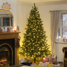 6.8ft Douglas Fir PE Tree With 1162 Tips 127cm Diameter with 400 LEDs