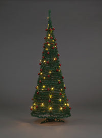 Battery Operated Pre-Lit Decorated Pop-Up Tree 6ft