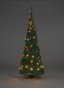 Battery Operated Pre-Lit Decorated Pop-Up Tree 5ft