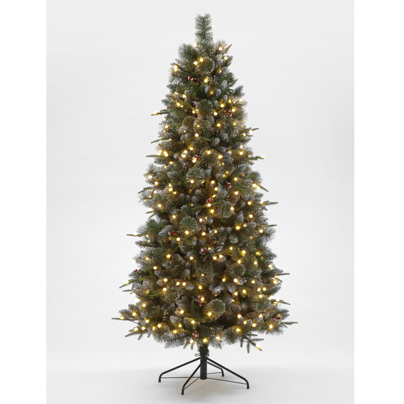 Pre-Lit Minnesota Spruce Tree 6ft