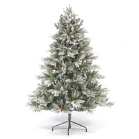 200cm / 6ft 6in Diara Christmas Tree with Snow and Berries