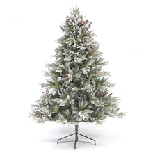 200cm / 6ft 6in Diara Christmas Tree with Snow and Berries