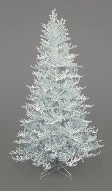 210cm Saxon Snow Pine w/591 Tips PE Christmas Trees