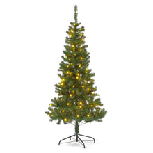 6ft Pre-Lit Christmas Tree with 100 Warm White Lights (180cm)🎄