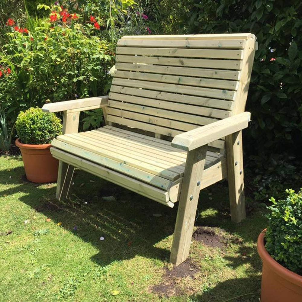 Ergonomical 2 Seater Bench – Sefton Meadows Garden Centre
