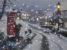 Fibre Optic & LED Posting Letter Canvas by Richard Macneil 40cm x 30cm