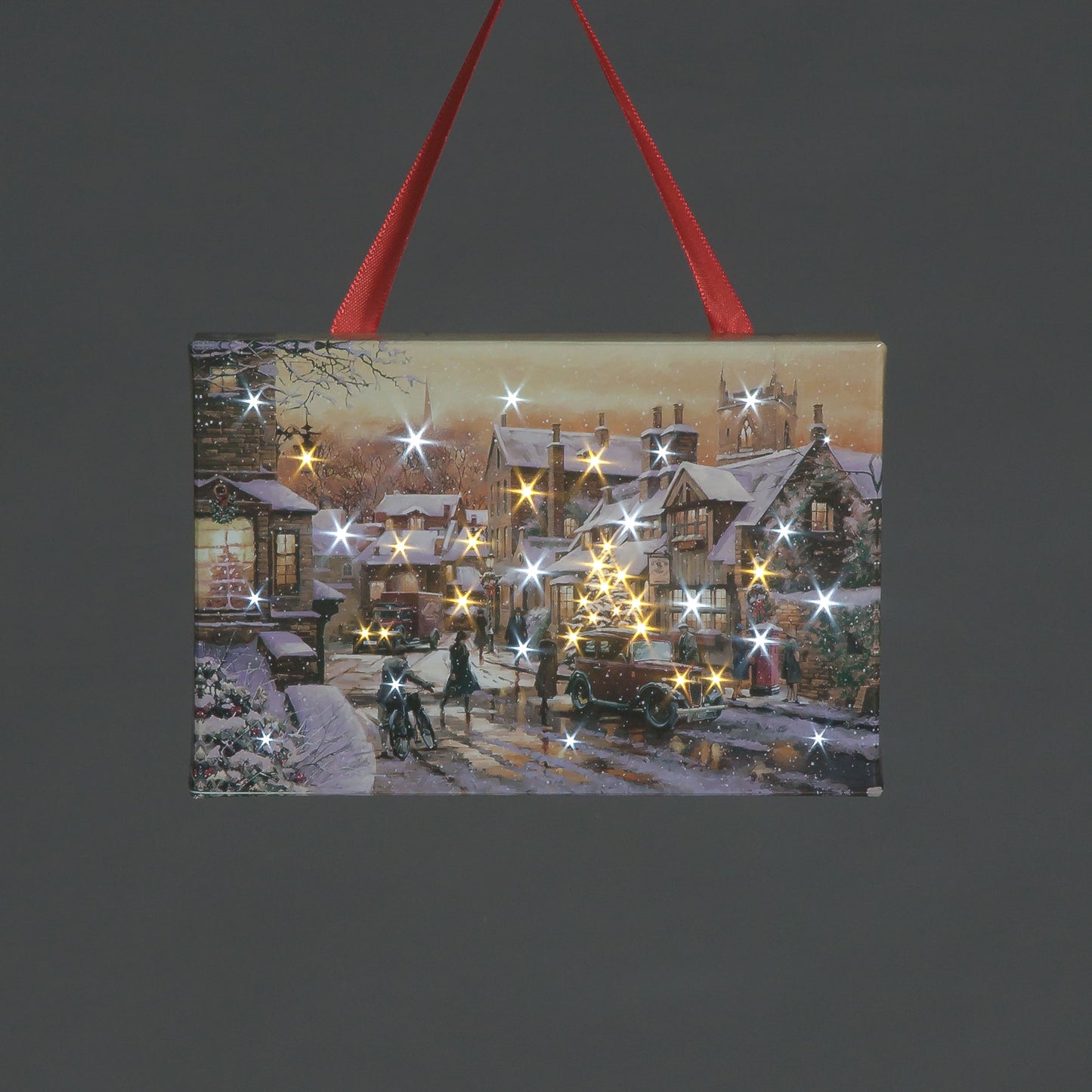 15x10cm Christmas Landscape Canvas
