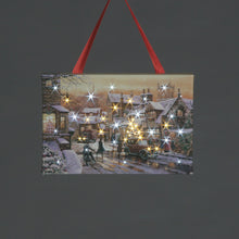 15x10cm Christmas Landscape Canvas