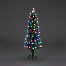 Fibre Optic 90cm Epsilon Star Tree Multi-Colour LEDs/80 Tips Christmas Trees