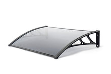 Easy Fit Door Canopy Black 1m