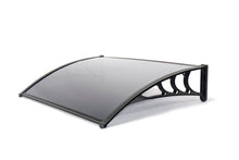 Easy Fit Door Canopy Black 1.2m