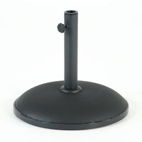 Black Concrete Parasol Base 15kg