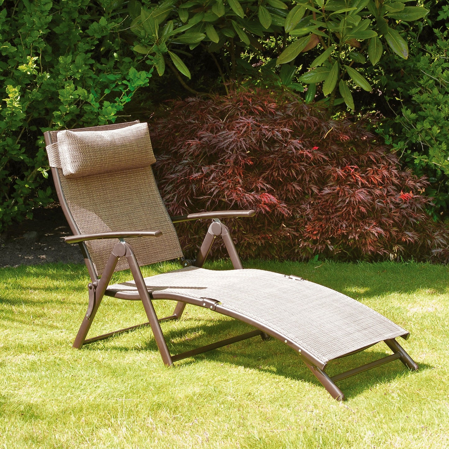Suntime Havana Garden Bronze Outdoor Sun Lounger