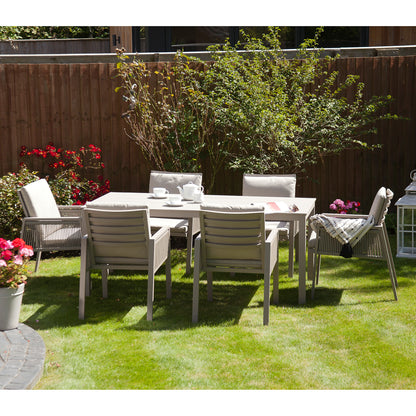 Hopetown Dining Collection 7pcs Alum Rope