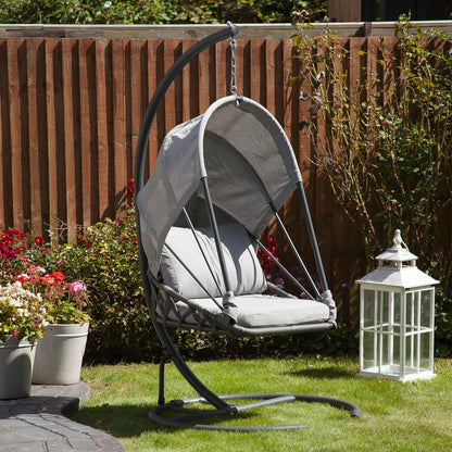 Naxos Compact Folding Hanging Swing Chair