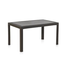 Dream Recycled Plastic Rattan Table Anthracite