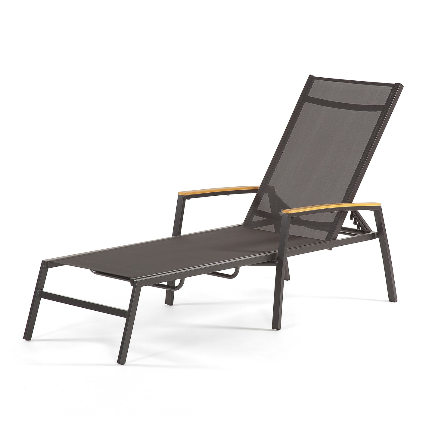 Venice Aluminium & Poly Lumber Sun Lounger