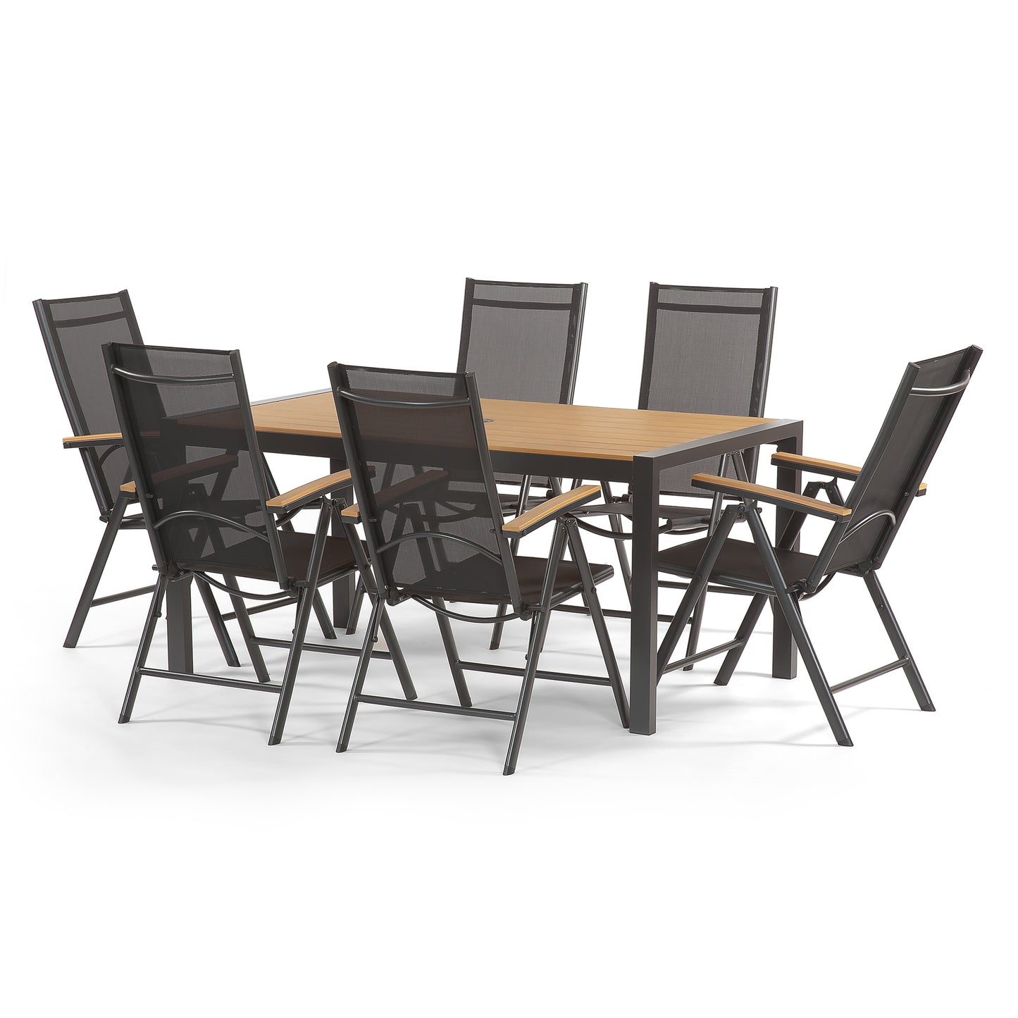 Venice 160cm Dining Collection with Reclining Chairs
