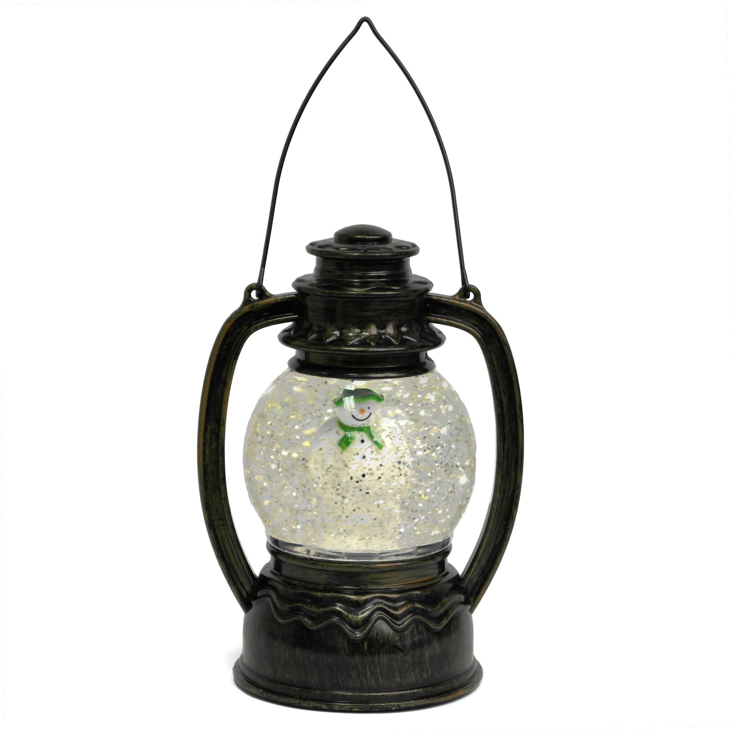 The Snowman Battery Operated Water Lantern 20cm