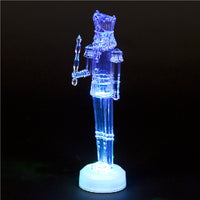 Battery Operated 29.5cm LED Nutcracker With Colour Changing LEDs