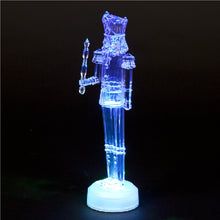 Battery Operated 29.5cm LED Nutcracker With Colour Changing LEDs