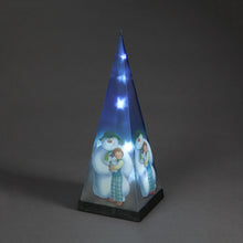 The Snowman And The Snowdog Battery Operated Laser Pyramid