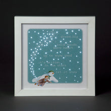 Battery Operated Photo Frame The Snowman & Billy  23cm x 23cm