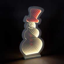 60cm Infinity Red and Ice White Snowman