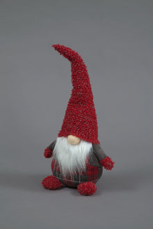 Grey & Red Gonk 45cm Plush Decoration