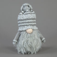22cm Plush Grey Gonk Santa with Arms