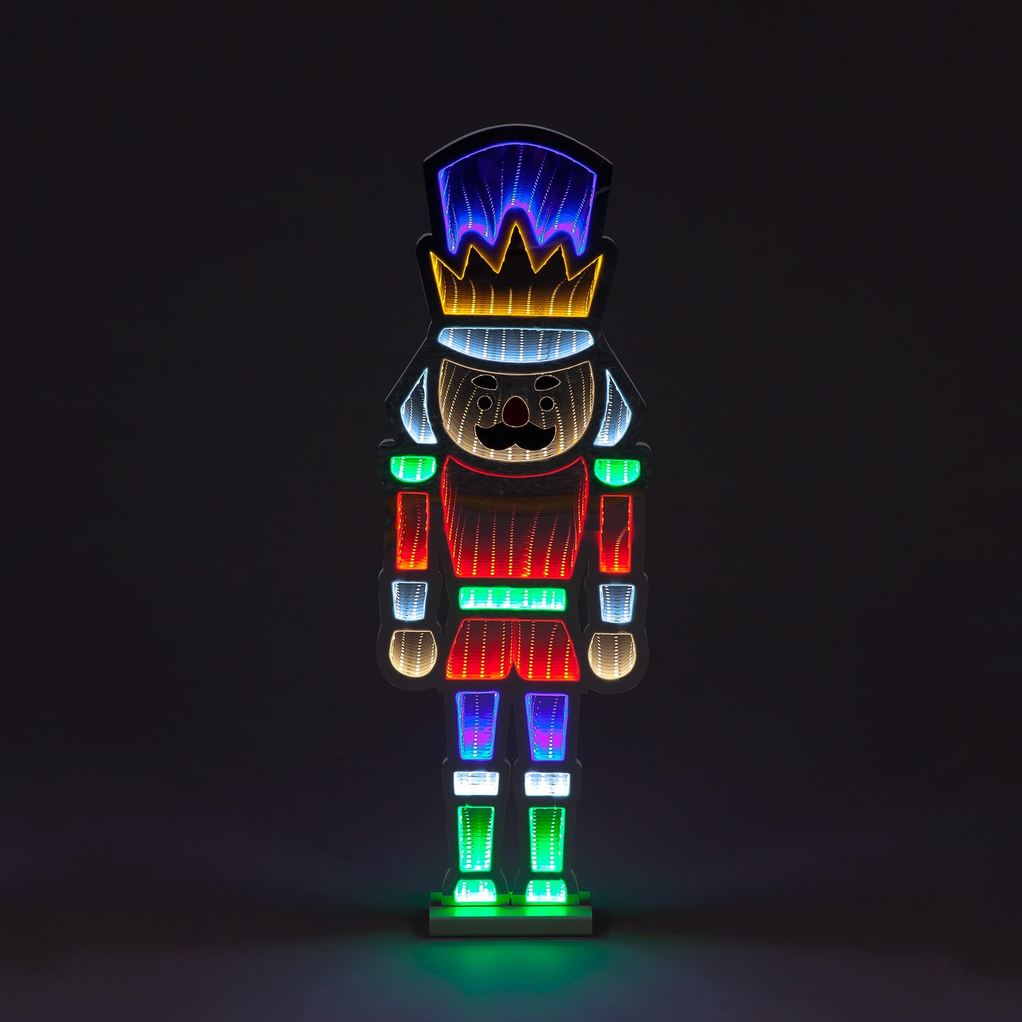 74cm Infinity standing Nutcracker light up Christmas decoration