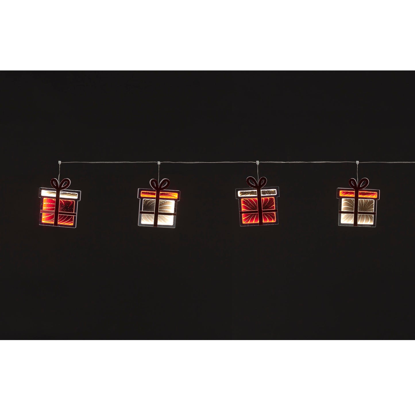 175cm Infinity Garland w/6 Presents Christmas Garland