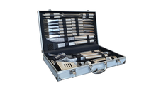 Lifestyle 24 Piece Stainless Steel BBQ Tool Kit