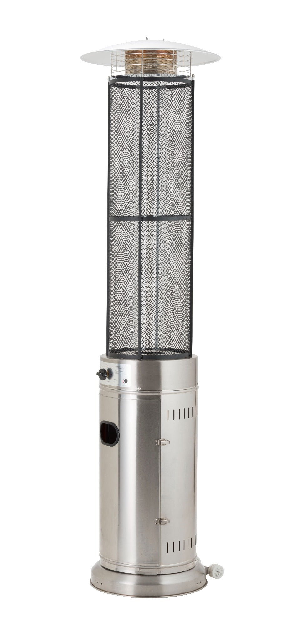 Lifestyle Emporio 15KW Flame Heater Silver