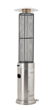 Lifestyle Emporio 15KW Flame Heater Silver