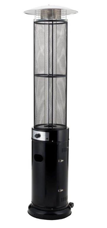 Lifestyle Emporio 15KW Flame Heater Black