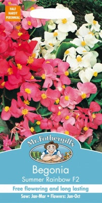 Mr Fothergills BEGONIA Summer Rainbow F2