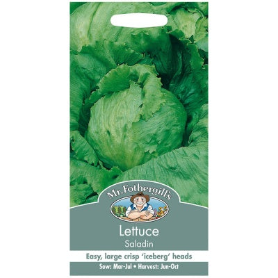 Mr Fothergills Lettuce Saladin Seeds