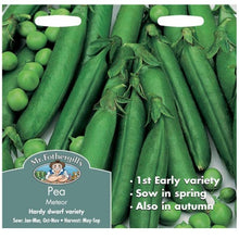 Mr Fothergills PEA Meteor Seeds