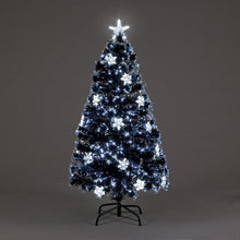 Fibre Optic 150cm Night Star Tree With 30 Stars LEDs