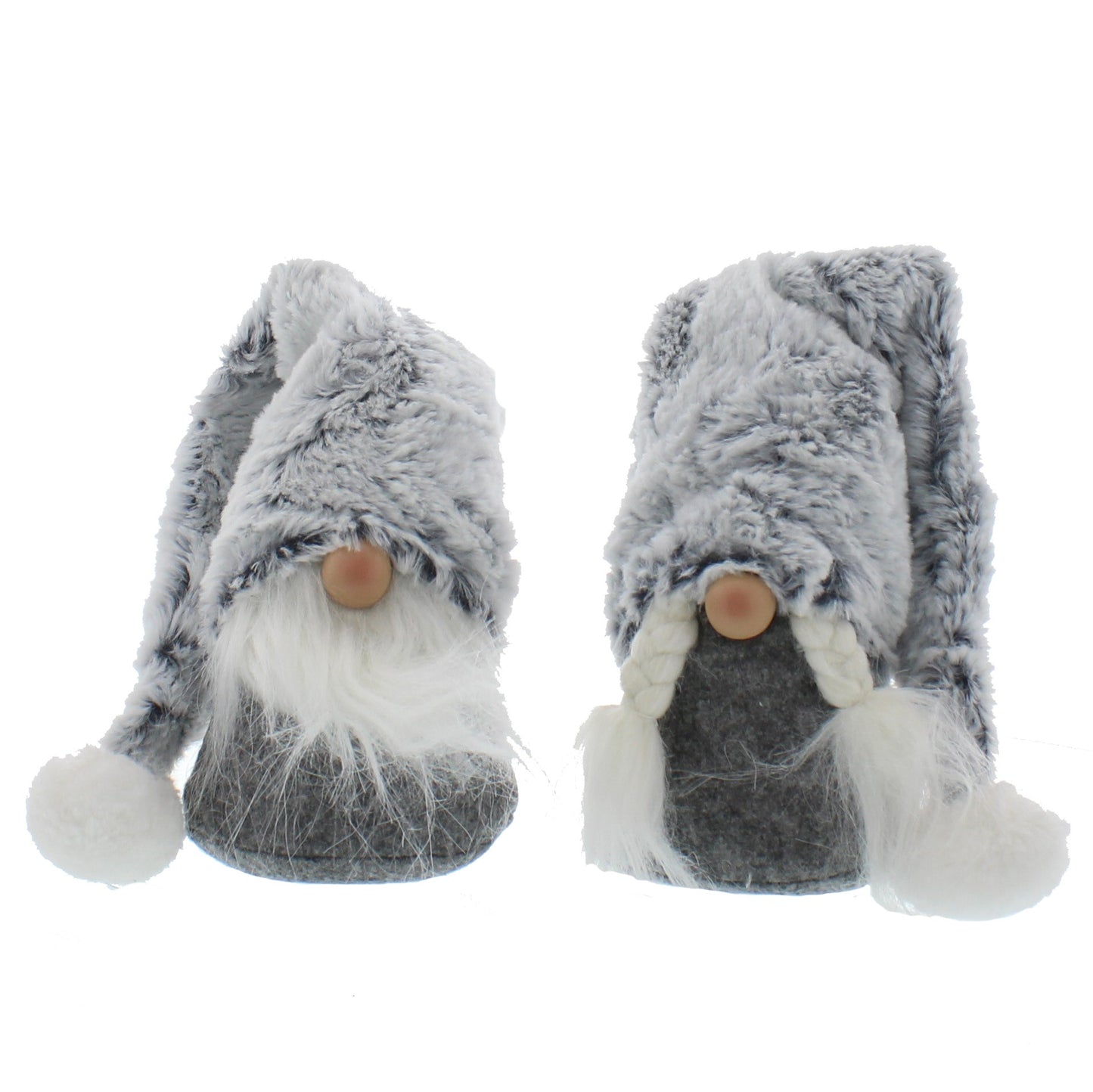 Grey Sitting Gonk's (Pack of 2 Assorted) 16cm