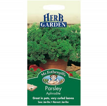 Mr Fothergills PARSLEY Aphrodite Seeds