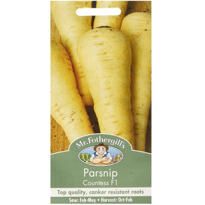 Mr Fothergills Parsnip Countess F1 Seeds