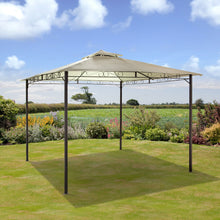 Malaga 3m Steel Gazebo Ecru