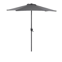 Havana 2.7m Crank Parasol Grey
